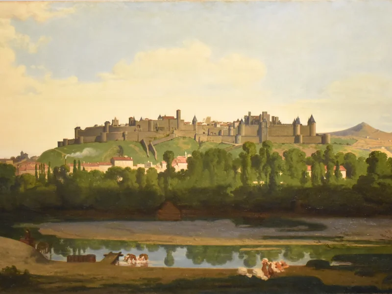 1815-Jean Jalabert - La città di Carcassonne